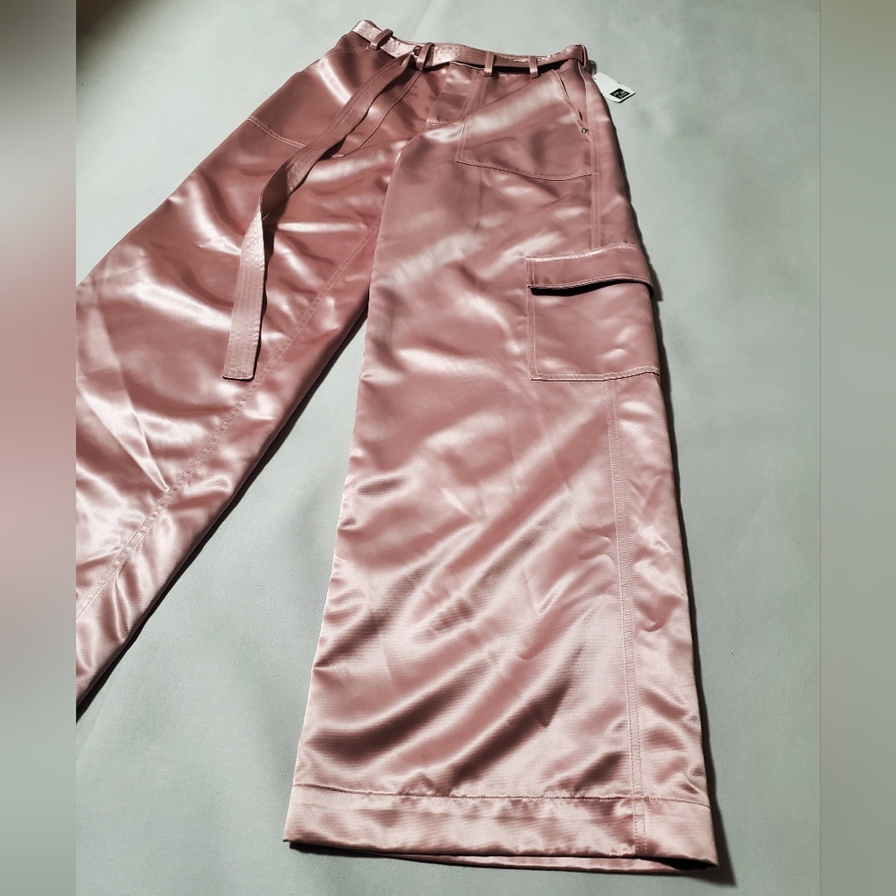 STAUD Pink Wide Leg Pants - Picture 11 of 16